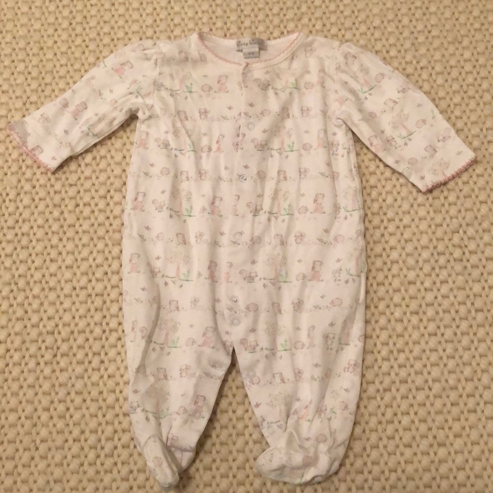 Kissy kissy 3-6 month onsie